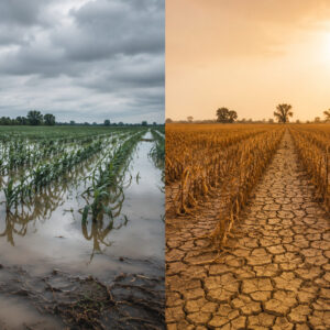 Clima e agricoltura: Italia divisa a met&agrave;, tra campi allagati e raccolti bruciati &ldquo;dalla sete&rdquo;