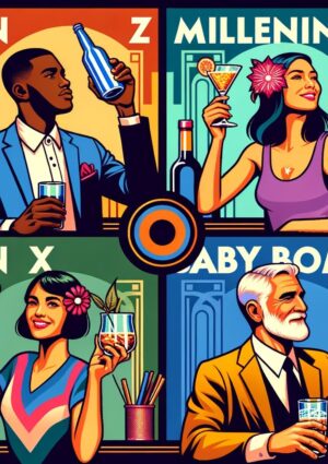 Alcol, il calo dei consumi nelle varie generazioni: non &egrave; solo colpa di Gen Z e Baby Boomer