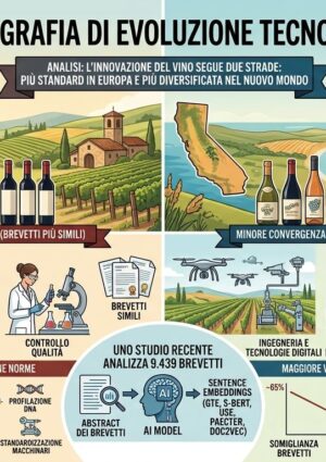 L&rsquo;innovazione del vino segue due strade: pi&ugrave; standard in Europa e pi&ugrave; diversificata nel Nuovo Mondo