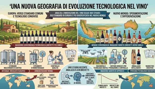 L&rsquo;innovazione del vino segue due strade: pi&ugrave; standard in Europa e pi&ugrave; diversificata nel Nuovo Mondo