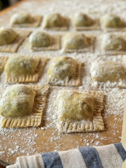 I Ravioli maremmani fatti a mano
