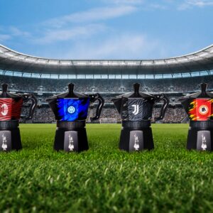 L&rsquo;amore per la squadra del cuore di calcio parte dal caff&egrave;: Bialetti lancia la Moka &ldquo;del tifoso&rdquo;