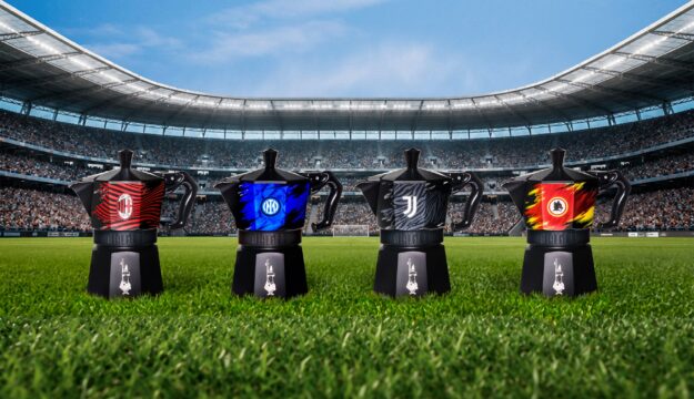 L&rsquo;amore per la squadra del cuore di calcio parte dal caff&egrave;: Bialetti lancia la Moka &ldquo;del tifoso&rdquo;