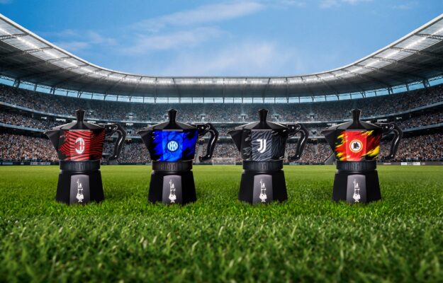 BIALETTI, CAFFE', CALCIO, INTER, JUVENTUS, MILAN, moka, ROMA, SERIE A, SQUADRE DI CALCIO, TIFOSI, Non Solo Vino