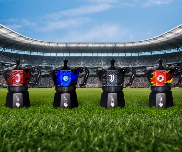 L&rsquo;amore per la squadra del cuore di calcio parte dal caff&egrave;: Bialetti lancia la Moka &ldquo;del tifoso&rdquo;
