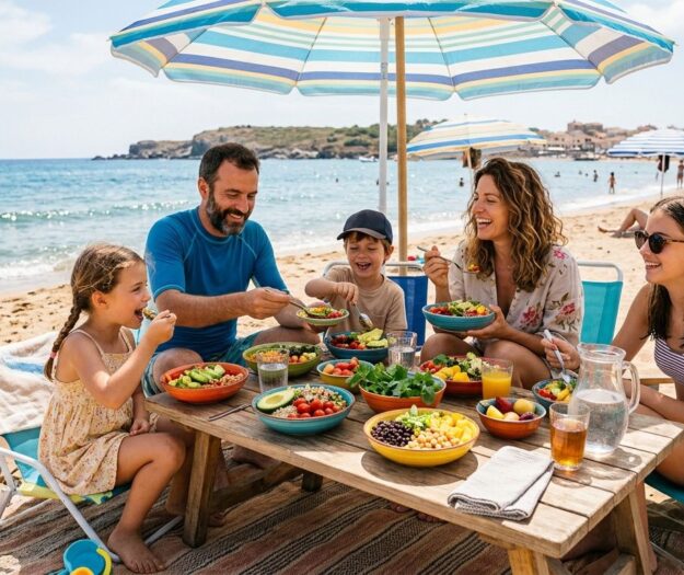 La &ldquo;schiscetta&rdquo; in spiaggia &egrave; plant-based: +20% di cibi leggeri e freschi nell&rsquo;estate 2026