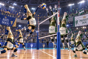 Bollicine &ldquo;a muro&rdquo;: se i consorzi della spumantistica italiana puntano anche sul volley femminile