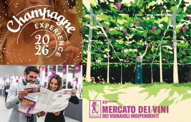 BOLOGNAFIERE, CHAMPAGNE EXPERIENCE, EXCELLENCE SIDI, FIVI, MERCATO DEI VINI DEI VIGNAIOLI INDIPENDENTI, SANA FOOD, SLOW FOOD, SLOW WINE FAIR, Italia