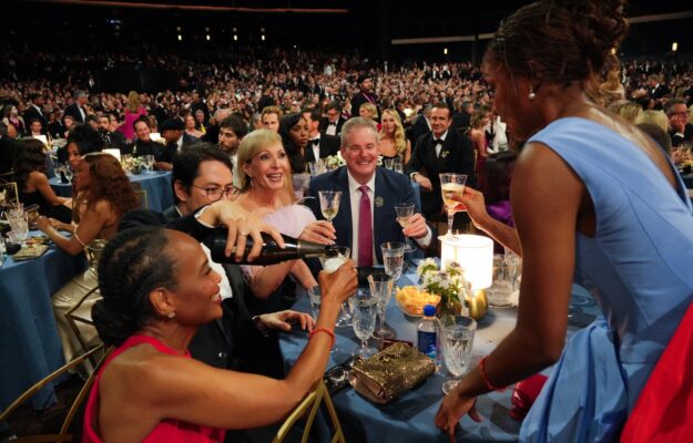 Postcards from the Emmy Awards among glamour, celebrities and Franciacorta in the glasses