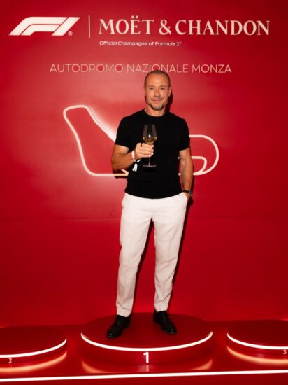 L’attore Stefano Accorsi (photo by Moët & Chandon)