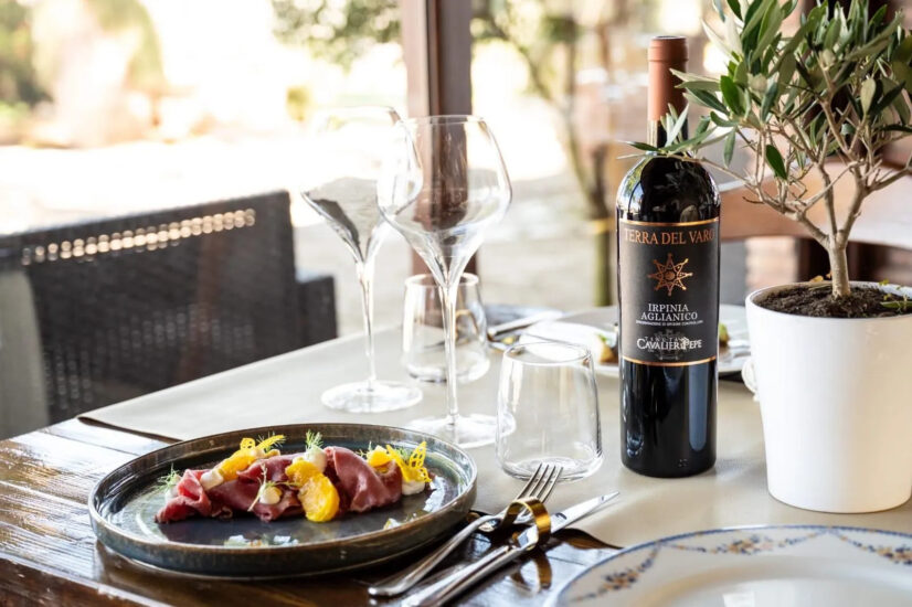 La Veduta della Tenuta Cavalier Pepe in Irpinia