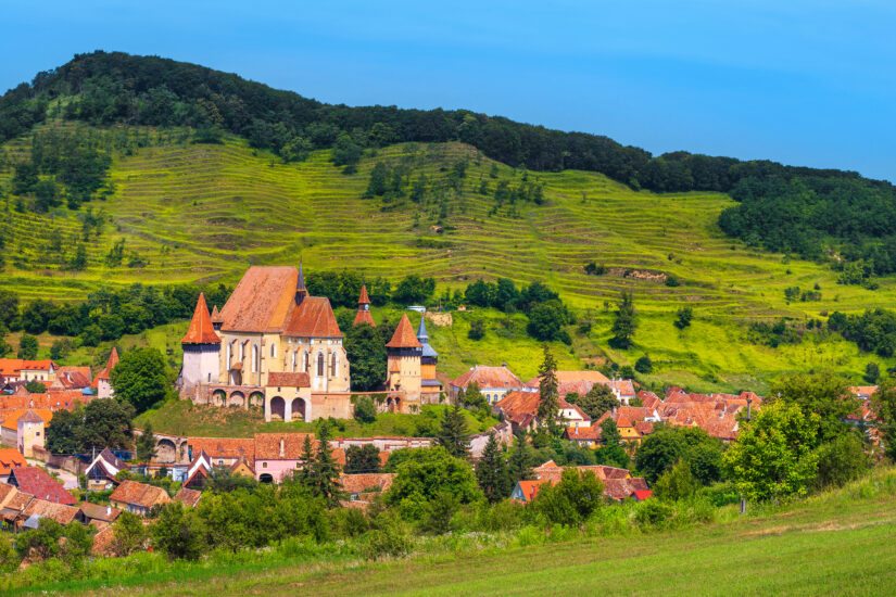 Castelli e vigneti in Romania