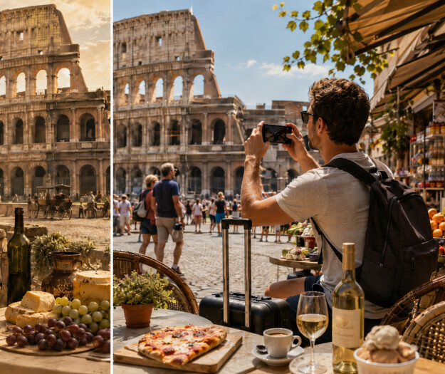 Dal Grand Tour a Booking, la storia del turismo nel Belpaese. Enogastronomia in primo piano
