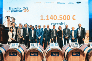 &ldquo;Barolo en primeur&rdquo; n. 6, incasso record con 1,14 milioni di euro, aspettando la barrique n. 15