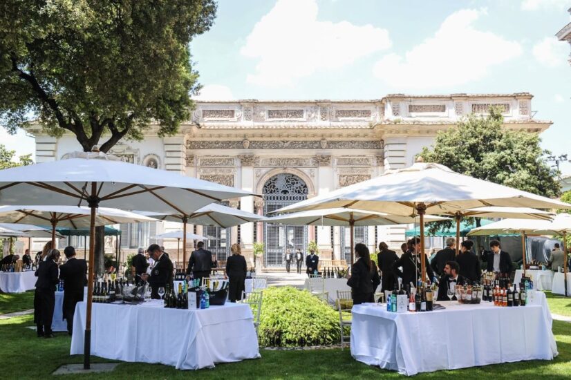 Il Casino dell’Aurora Pallavicini a Roma, sfondo di “Vino e arte che passione”