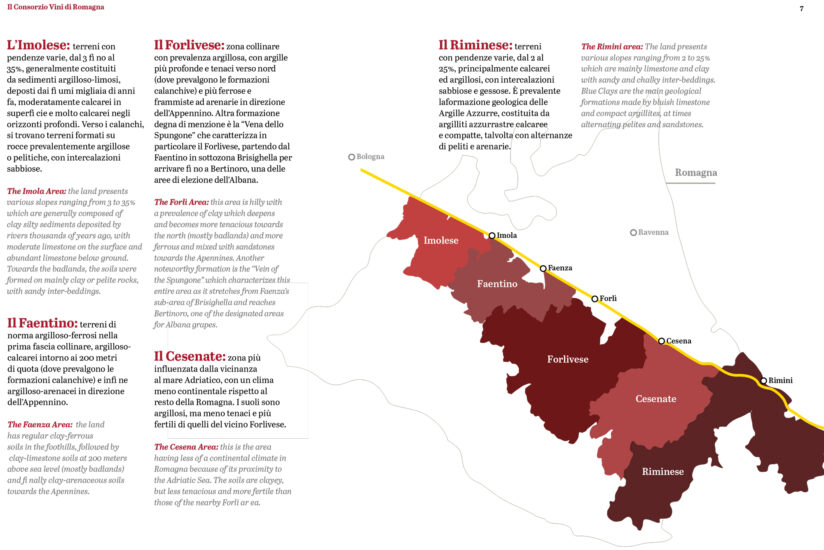 Consorzio Vini di Romagna - Le Macroaree