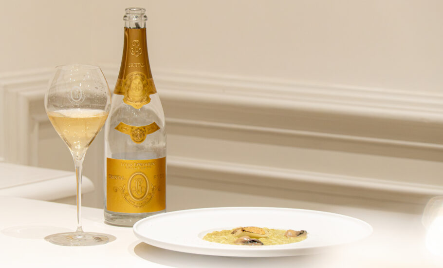 Il Cristal abbinato ai piatti di Da Vittorio della famiglia Cerea