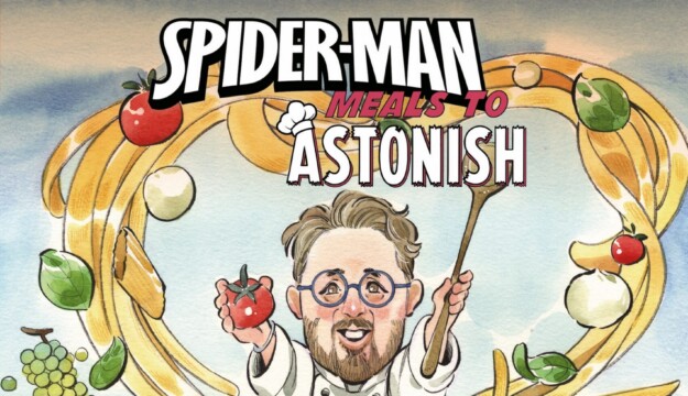Se il mondo dei supereroi incontra l&rsquo;alta cucina: lo chef Cristiano Tomei diventa fumetto