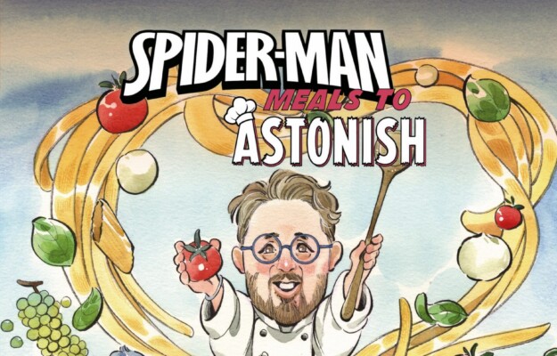 CRISTIANO TOMEI, CUCINA ITALIANA, FUMETTI, IRON MAN, L’IMBUTO, LUCCA COMICS & GAMES, Marvel, PANINI COMICS, Non Solo Vino