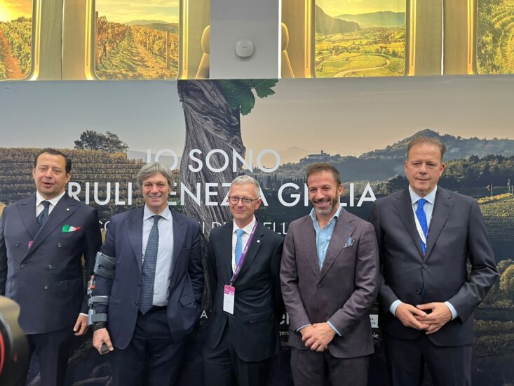 Del Piero allo stand del Friuli Venezia Giulia
