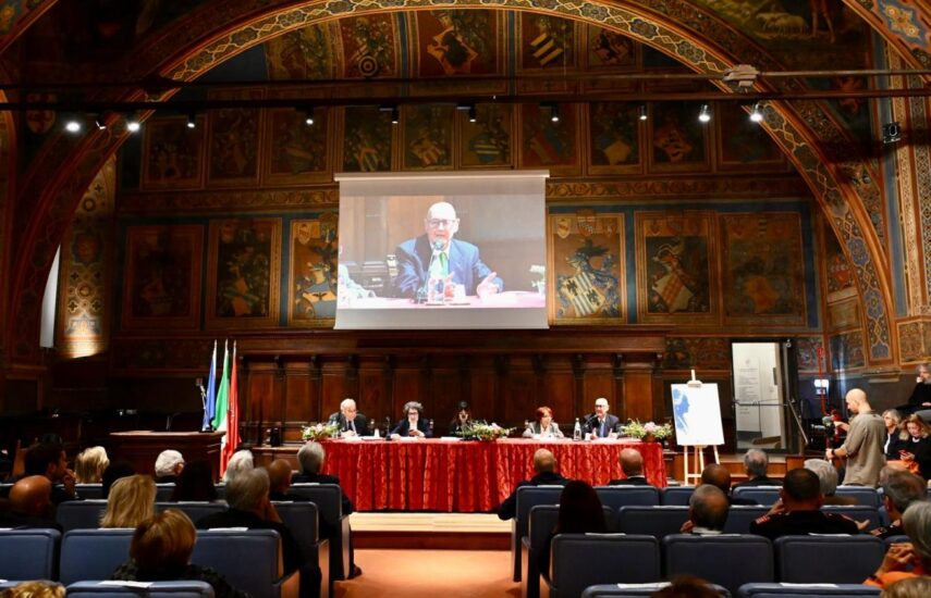 L’evento nella Sala dei Notari a Perugia 