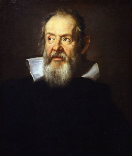 Ritratto di Galileo Galilei di Justus Sustermans alla Galleria degli Uffizi a Firenze