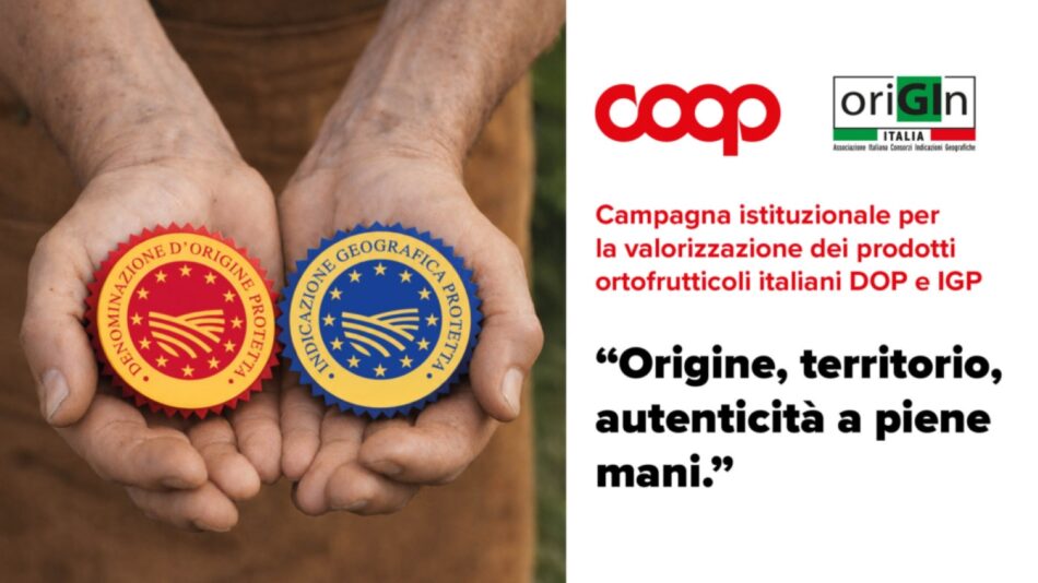 La campagna “Origine, territorio, autenticità a piene mani”