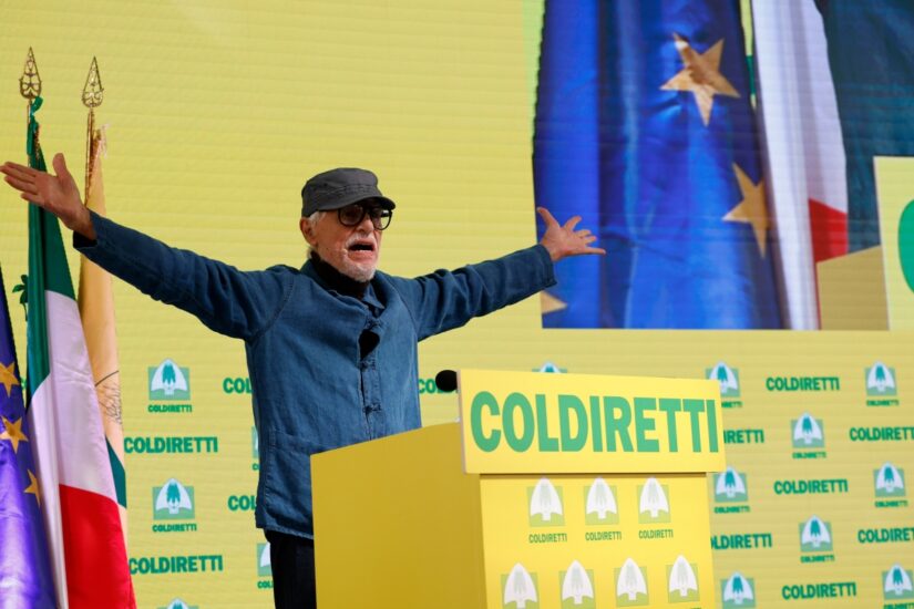Michele Placido al forum Coldiretti