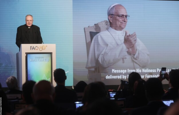 ALIMENTAZIONE, ANTÓNIO GUTERRES, FAO, FRANCESCO LOLLOBRIGIDA, GIORNATA MONDIALE DELL'ALIMENTAZIONE, MINISTRO DELL'AGRICOLTURA, ONU, PAPA LEONE XIV, WORLD FOOD DAY, Non Solo Vino