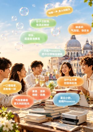 Cresce l&rsquo;export del Prosecco Doc in Cina: +30% nel 2026. E la Gen Z reinterpreta il brand