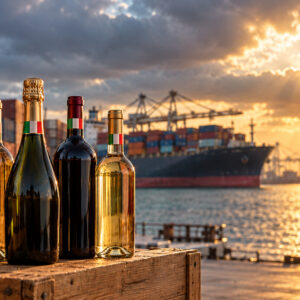 Vino italiano ed export: quadro ancora difficile, ma in miglioramento, nei primi 7 mesi 2026