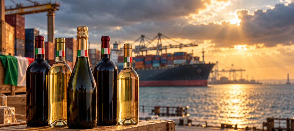 Vino italiano ed export: quadro ancora difficile, ma in miglioramento, nei primi 7 mesi 2026
