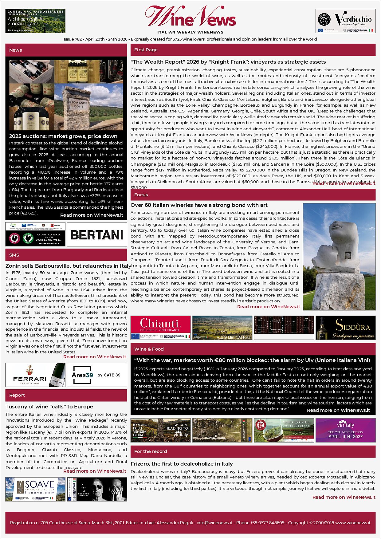 Italian Weekly WineNews