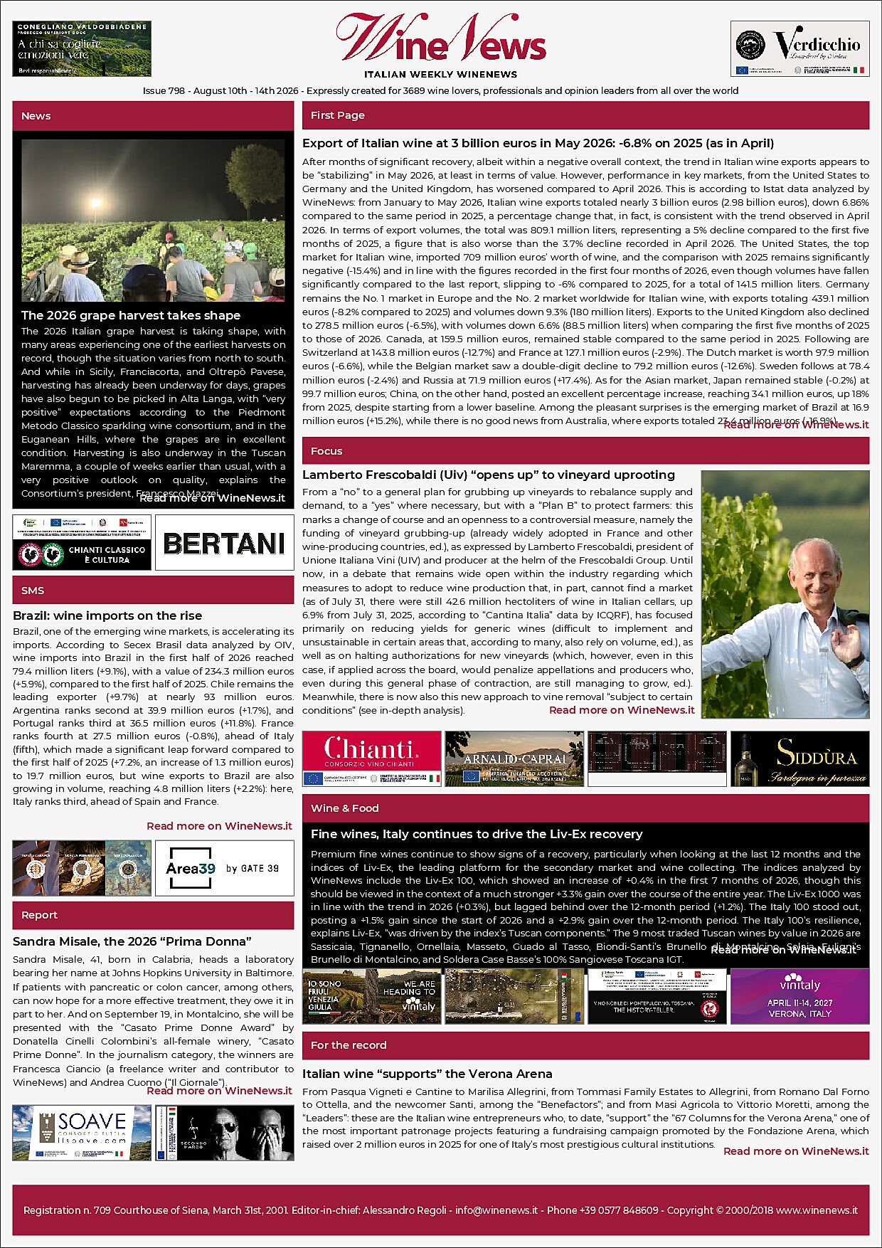 Italian Weekly WineNews