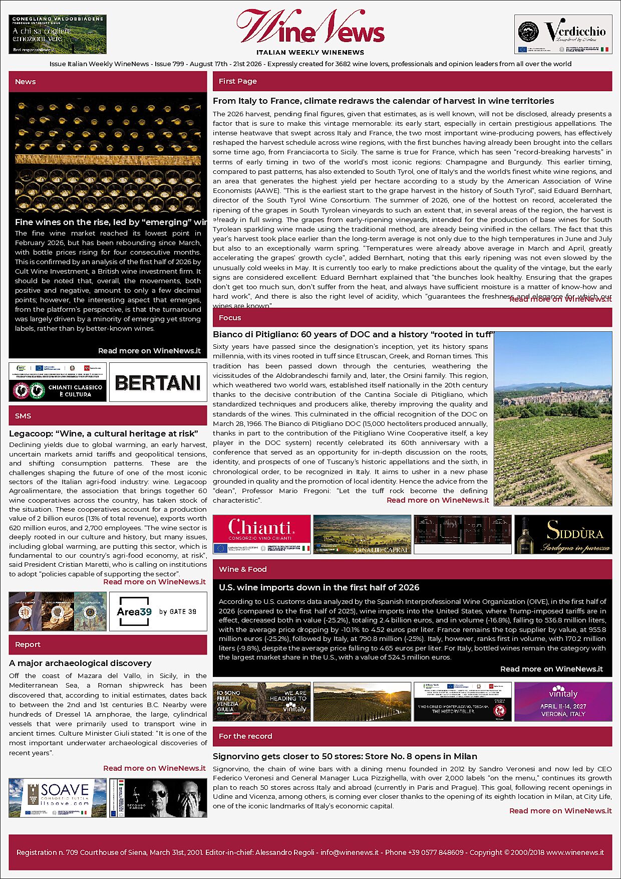 Italian Weekly WineNews