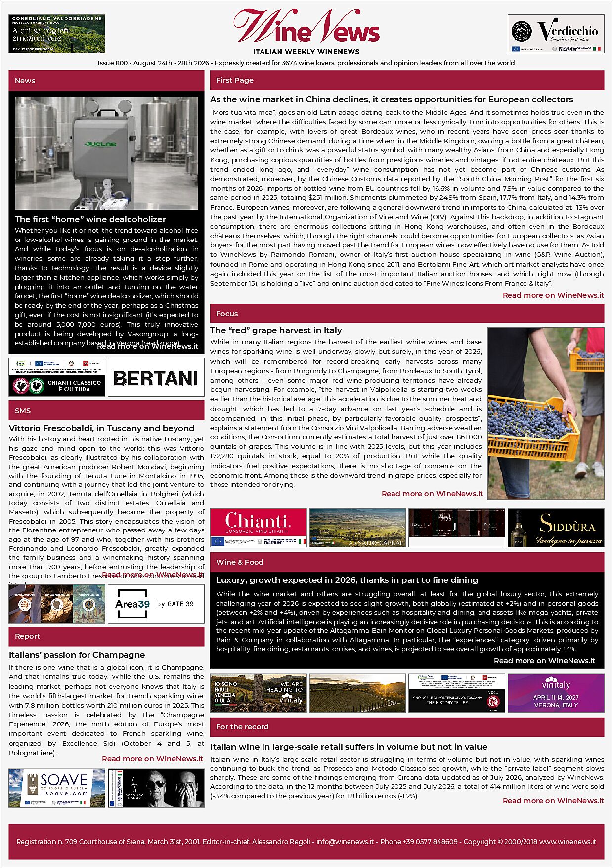 Italian Weekly WineNews