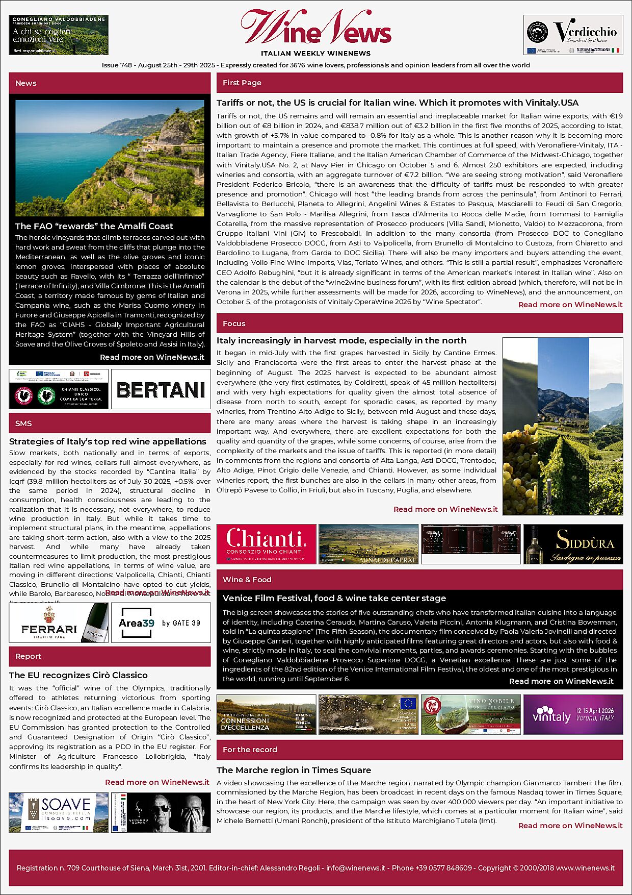 Italian Weekly WineNews