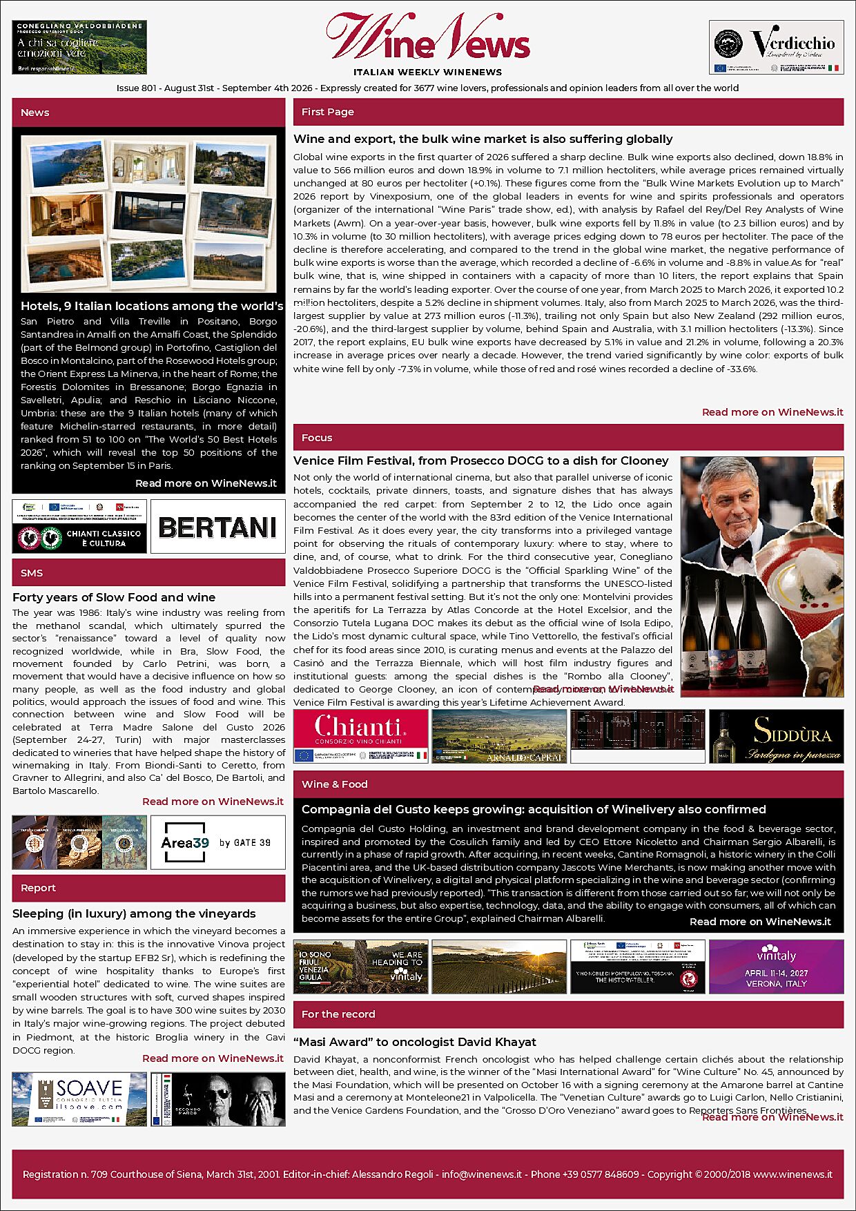 Italian Weekly WineNews