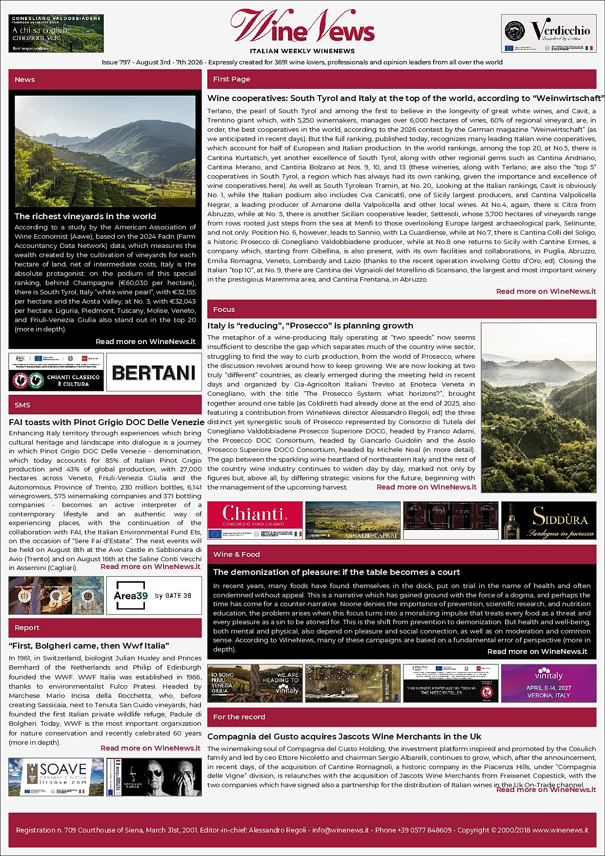 Italian Weekly WineNews