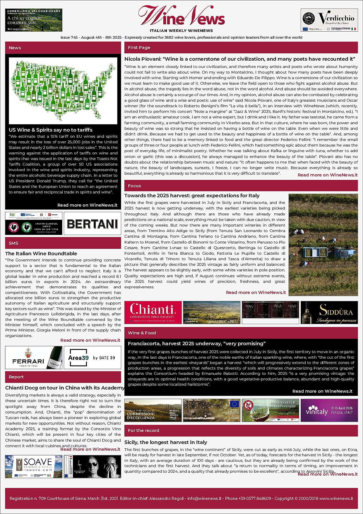 Italian Weekly WineNews