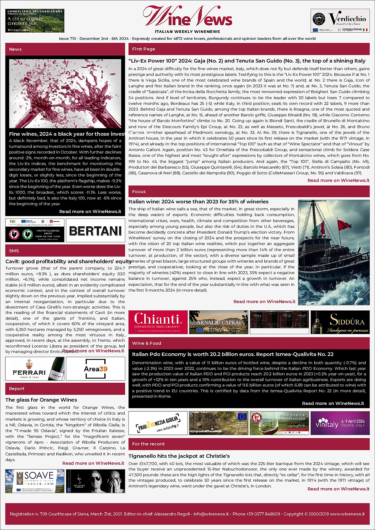 Italian Weekly WineNews