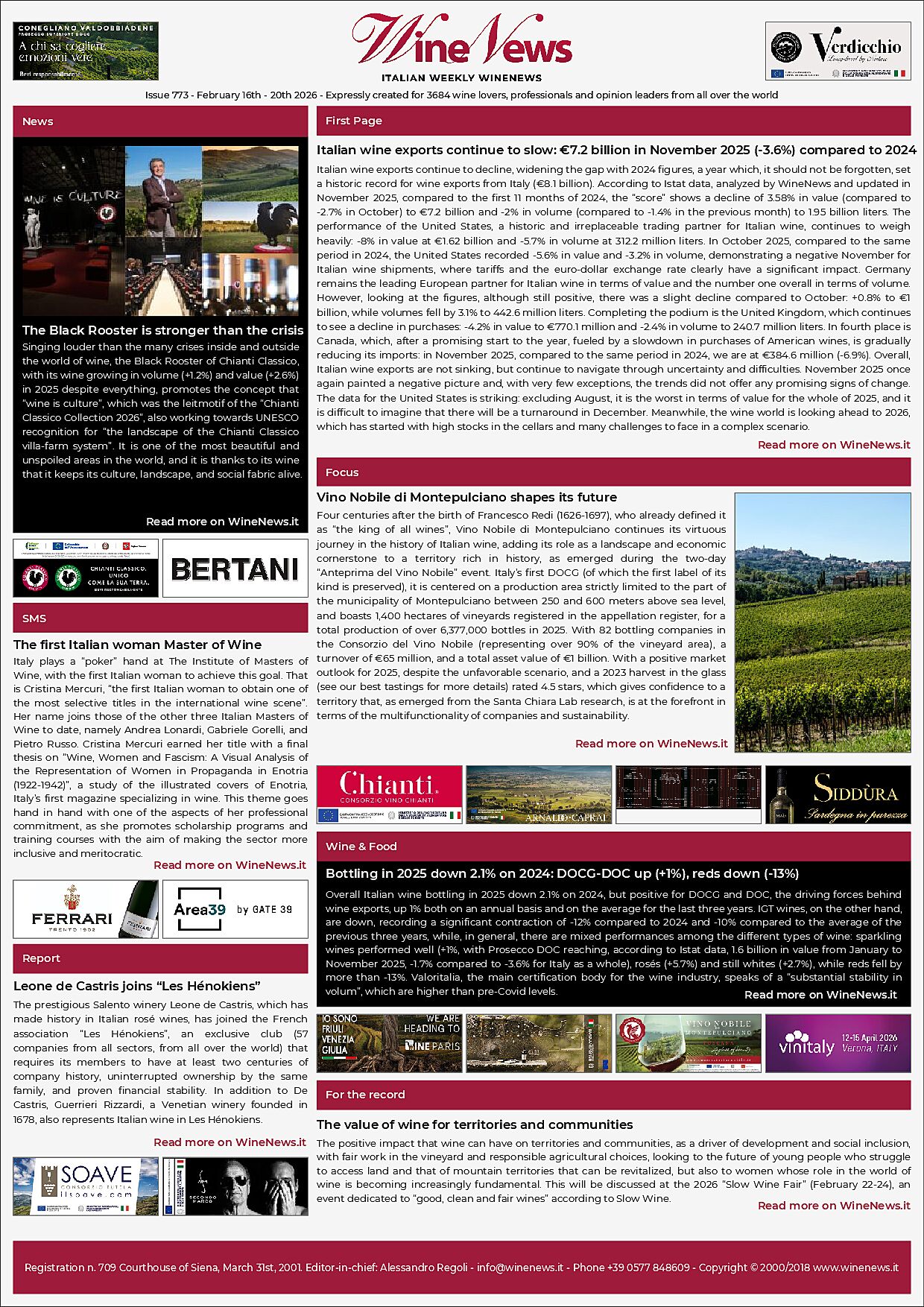 Italian Weekly WineNews