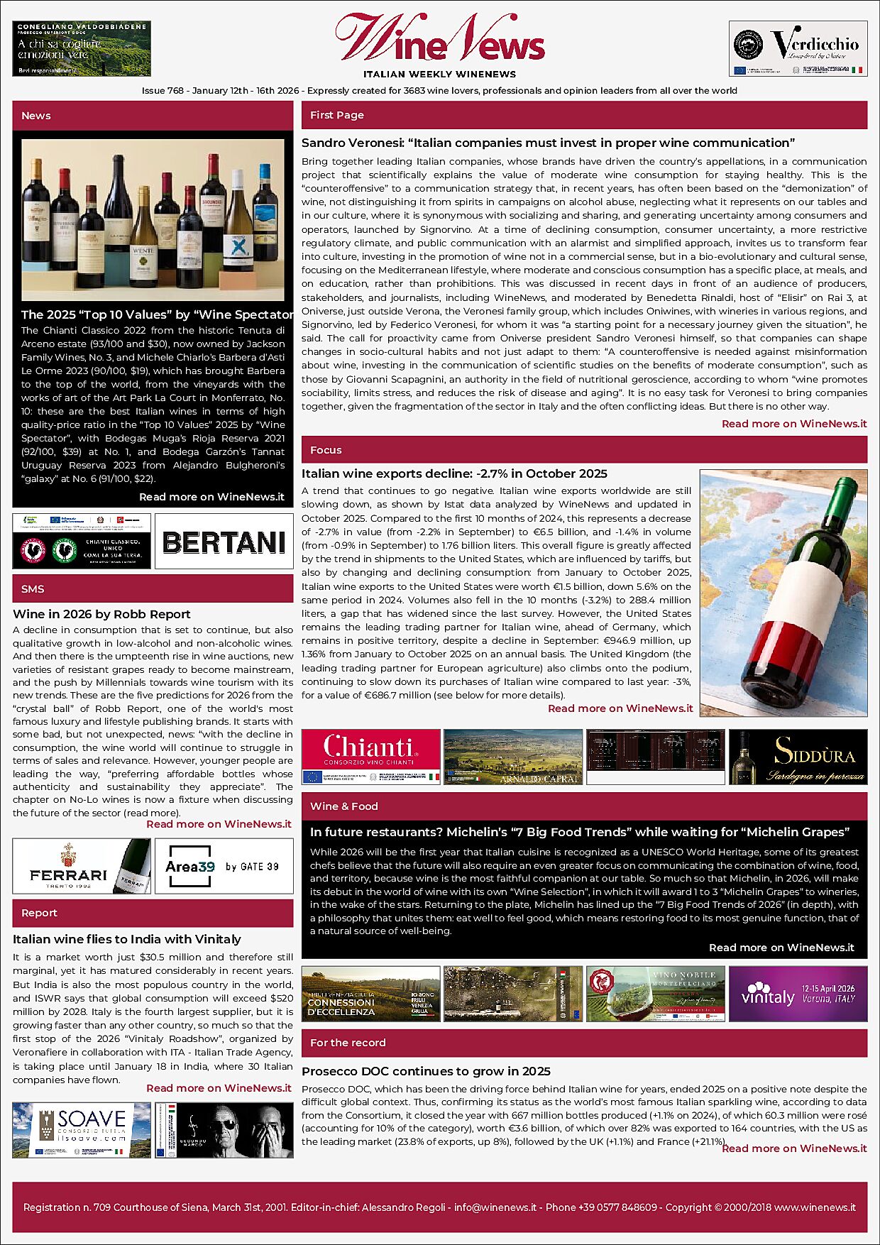 Italian Weekly WineNews