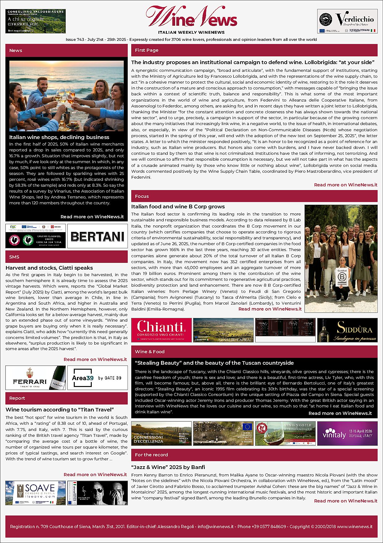 Italian Weekly WineNews