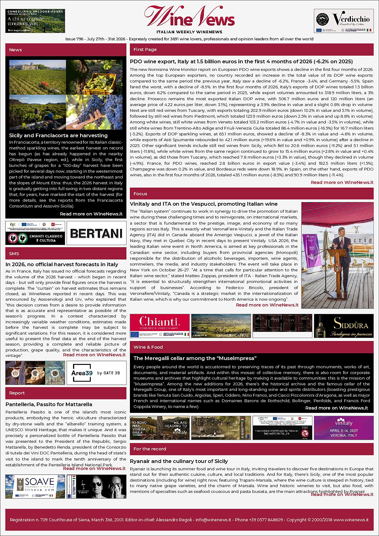 Italian Weekly WineNews