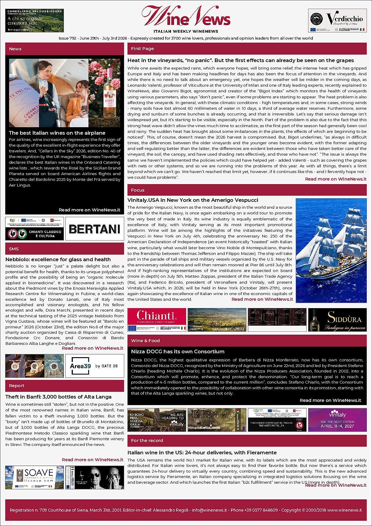 Italian Weekly WineNews