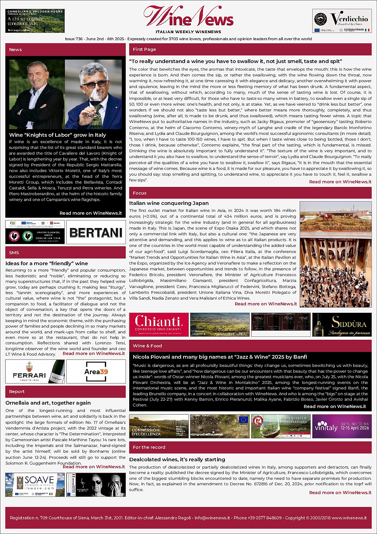 Italian Weekly WineNews