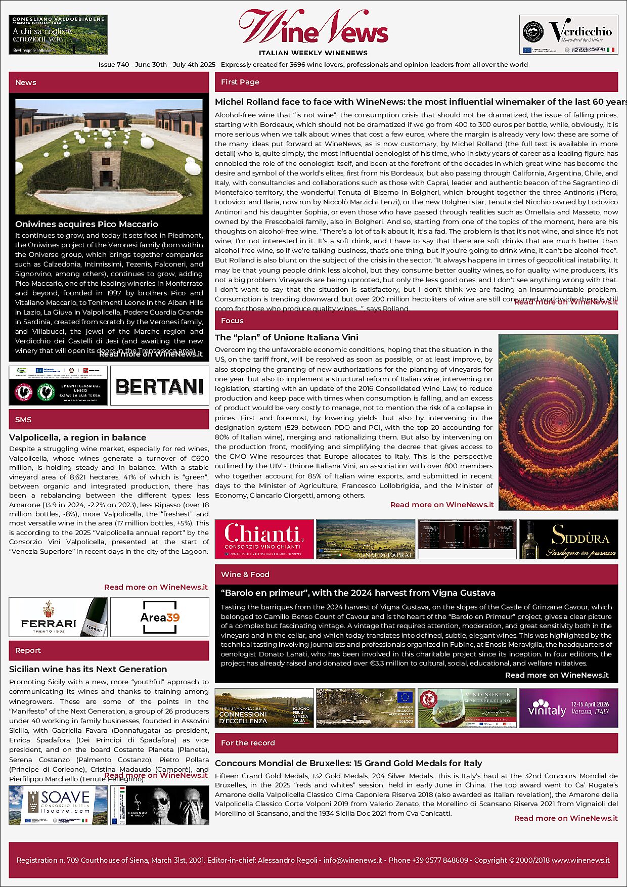Italian Weekly WineNews