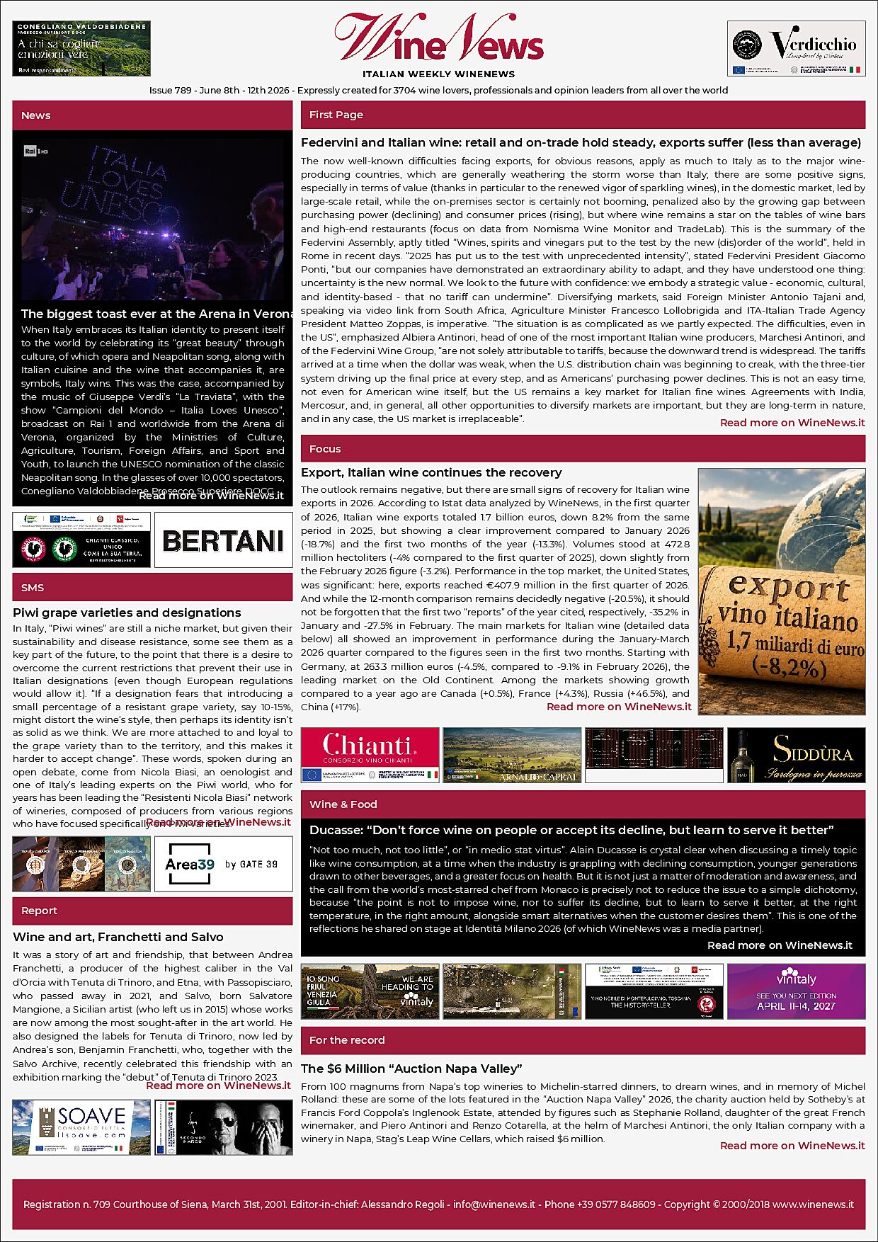 Italian Weekly WineNews