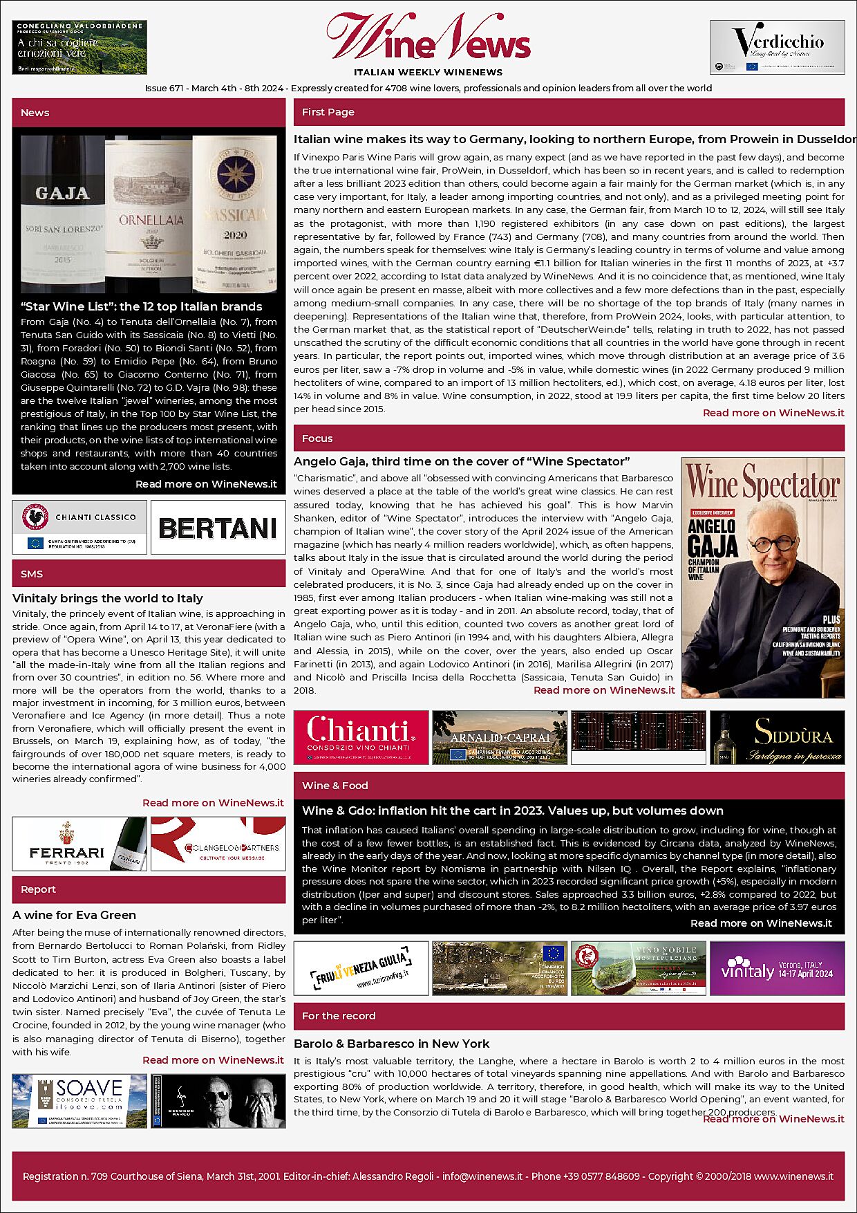 Italian Weekly WineNews